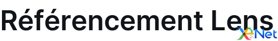 Référencement Lens